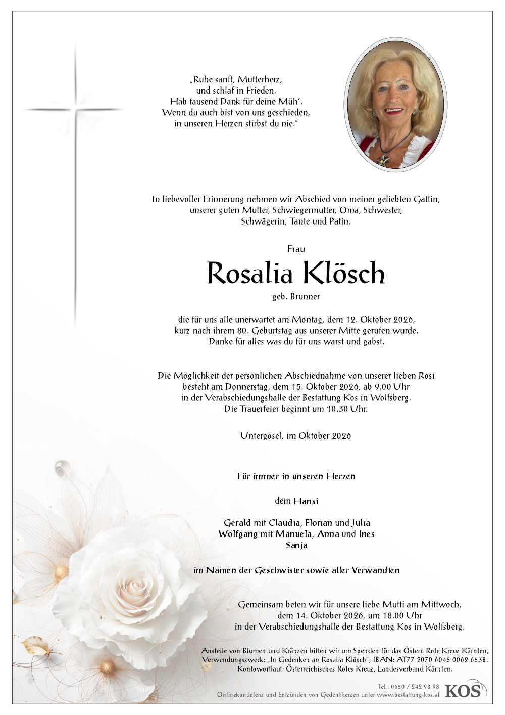 Rosalia Klösch